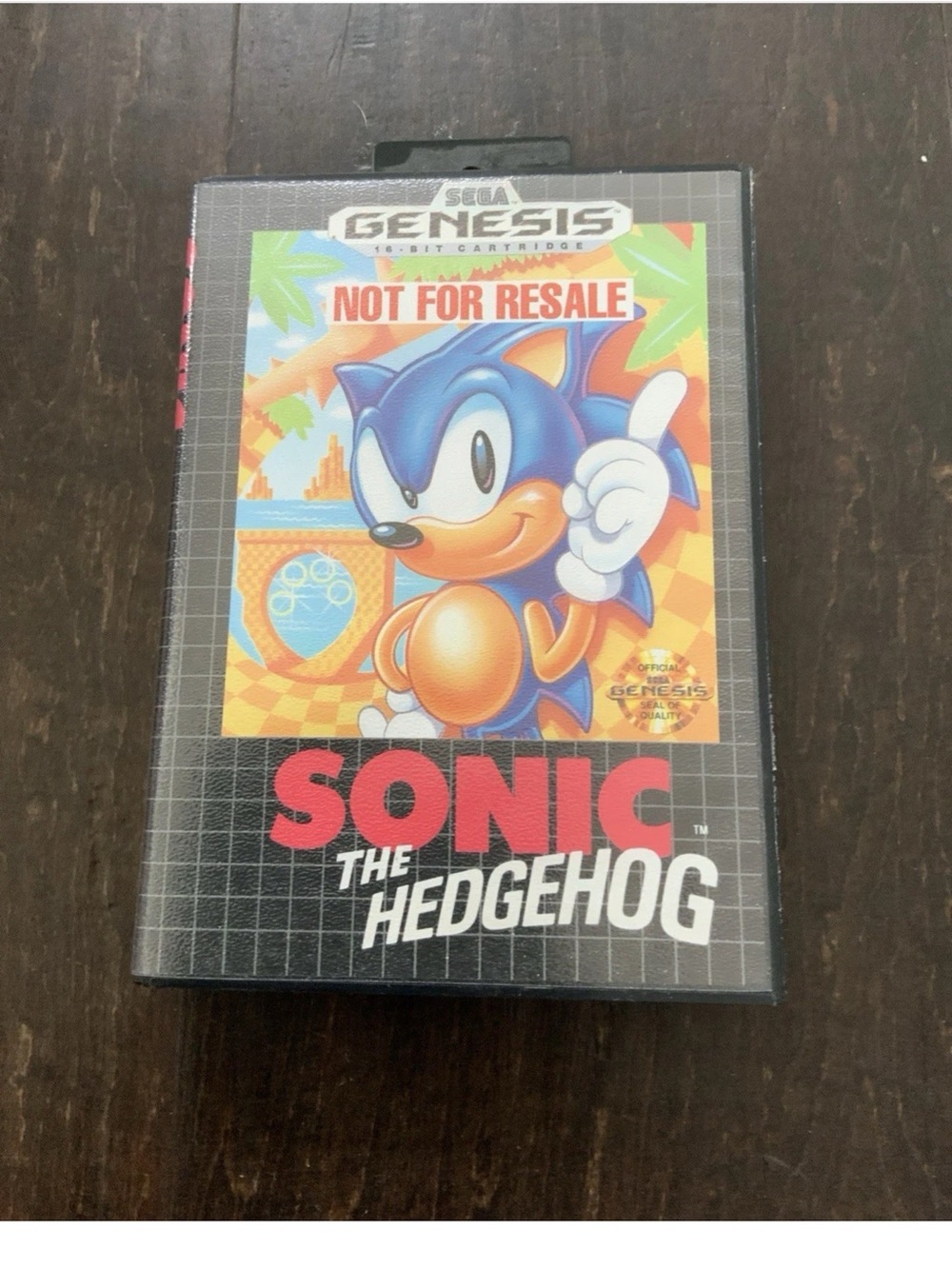 Sonic the Hedgehog Sega Genesis Not For Resale Version Complete CIB Authentic - Picture 9 of 10